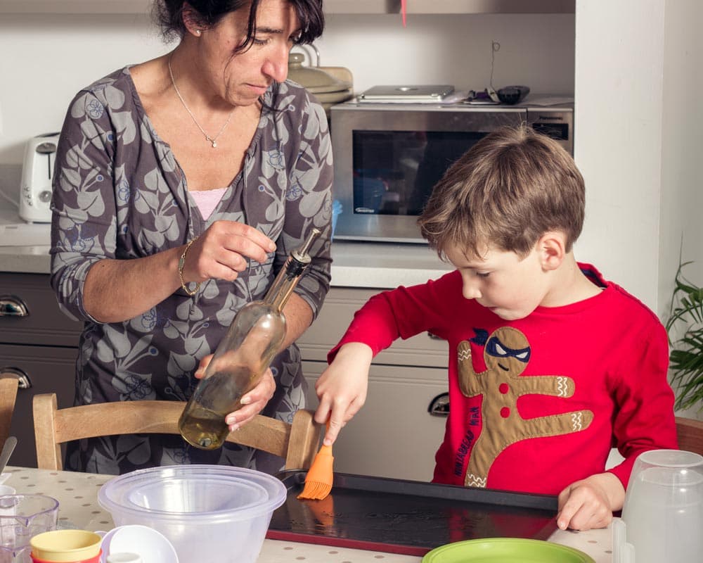Ideas to cooking with children under 5's