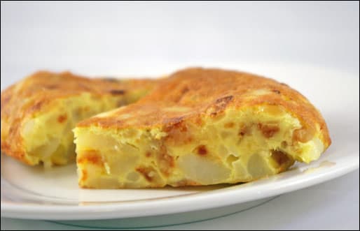 Tortilla de Patatas or Spanish omelette