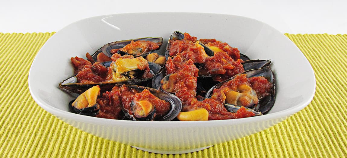 Thermomix Mussels in a Brava Sauce
