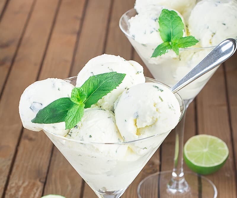 Easy Mojito icecream