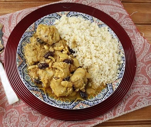 Marrocan Chicken with Cous Cous Themomix