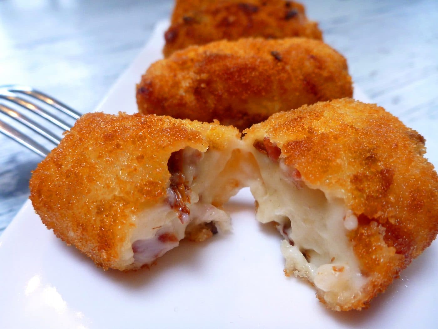 Thermomix Ham or chicken croquetes