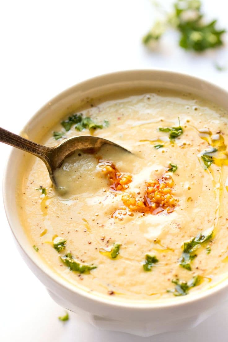 Thermomix Cauliflower Soup