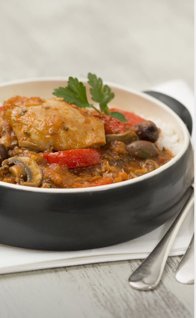 Chicken Cacciatore Thermomix
