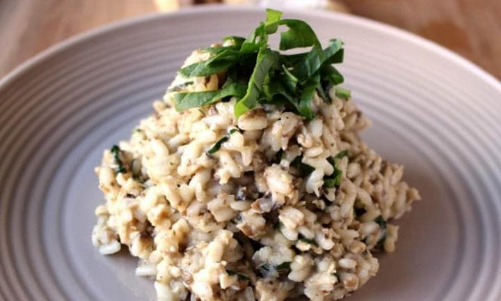 Thermomix Chicken and Mushroom Risotto
