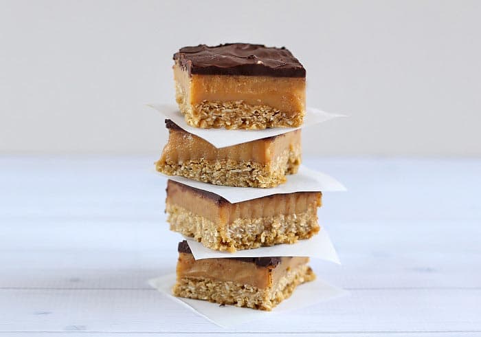 Easy Caramel Slice